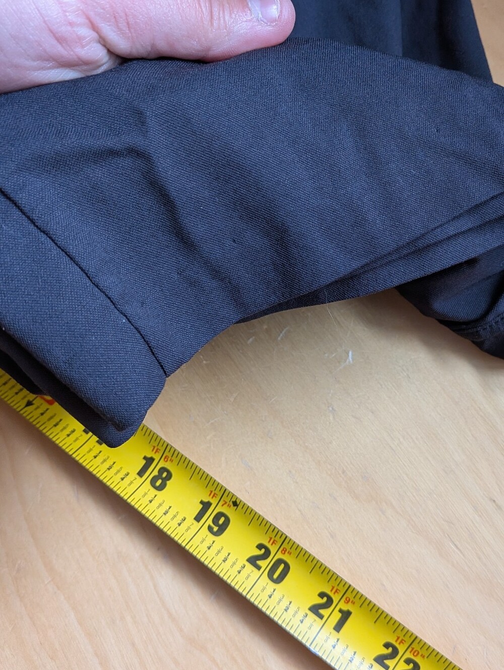 Lululemon Pleat-Front High-Rise Trouser *Regular Size 8 Black Pockets Fly Front - Picture 16 of 16